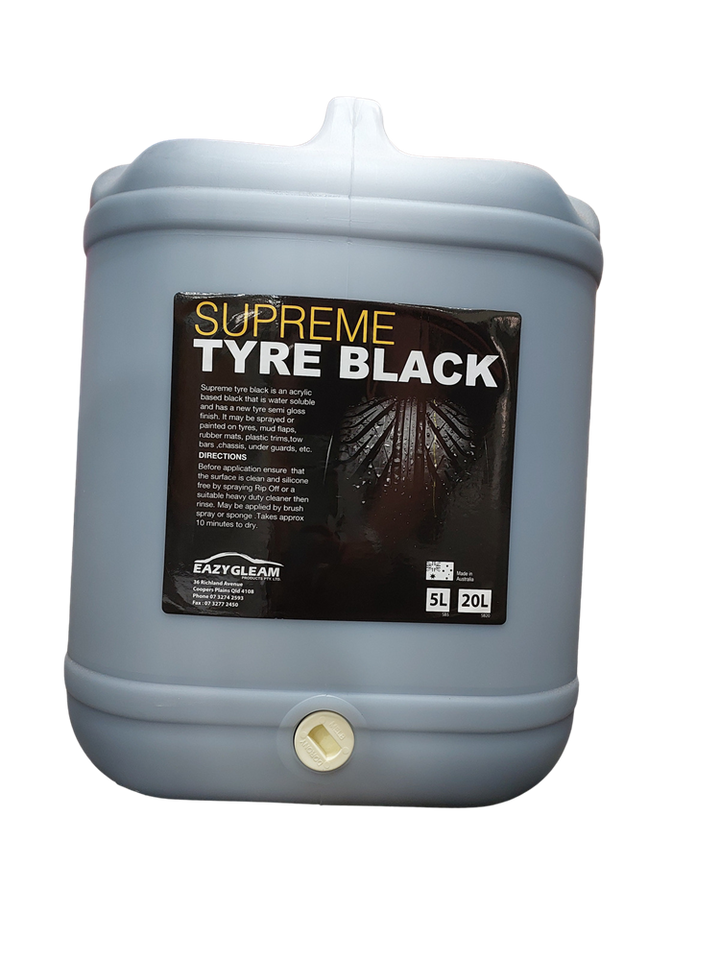 Eazygleam Products Bc 20 ltr Supreme Tyre Black SB20