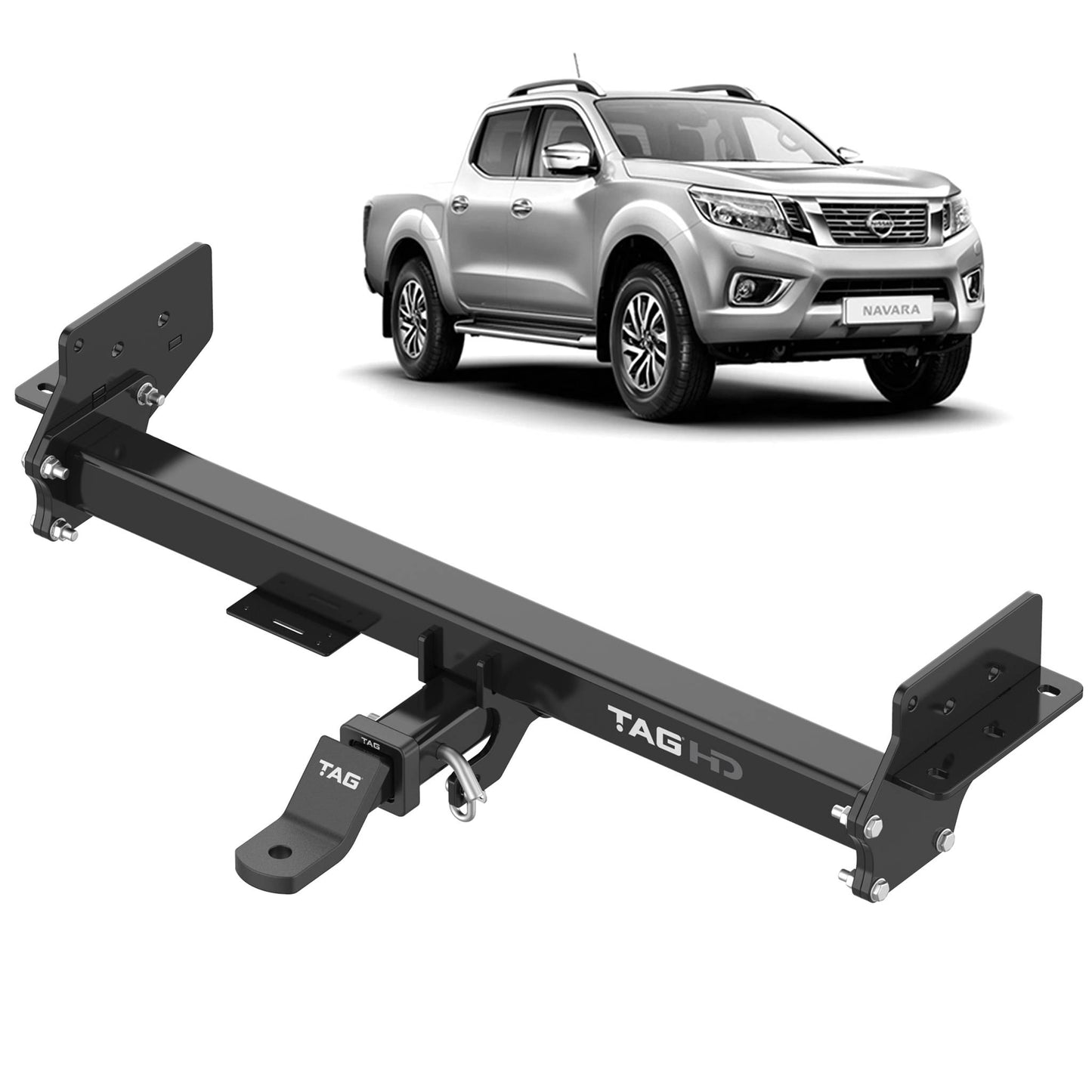 TAG Heavy Duty 3 Piece Towbar Kit Class 4 T7D723-K101