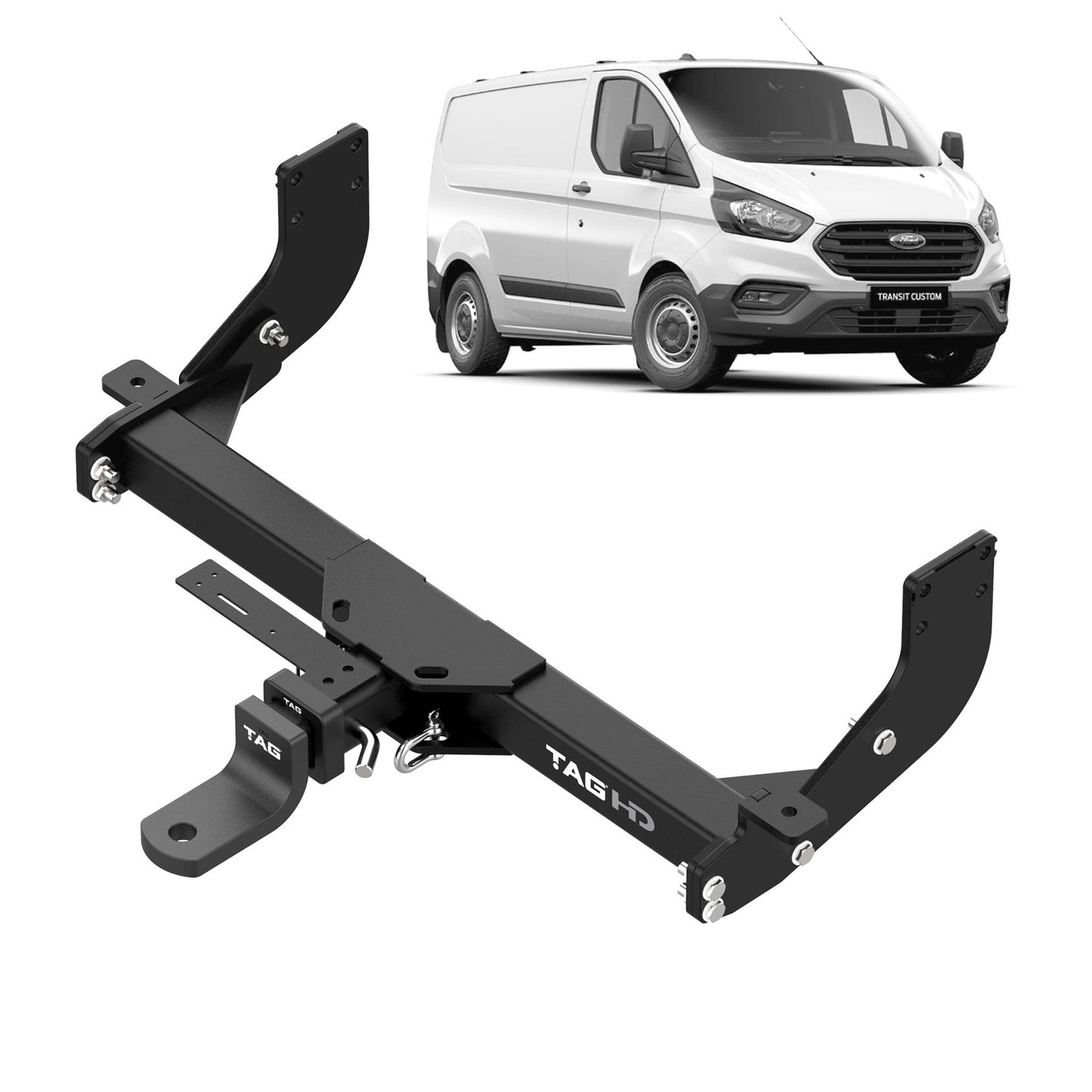 TAG Heavy Duty 3 Piece Towbar Kit Class 4 T7F759-K101