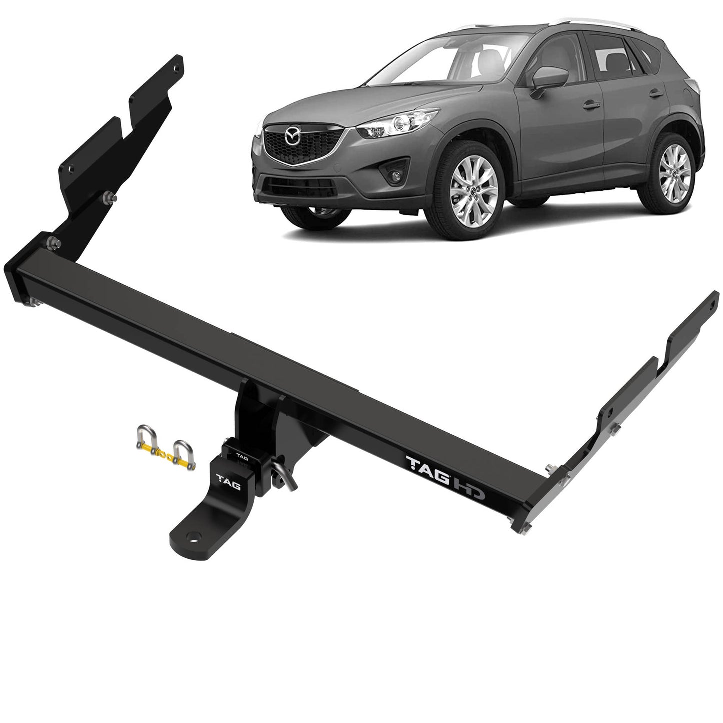 TAG Heavy Duty 3 Piece Towbar Kit Class 4 T7M785-K201