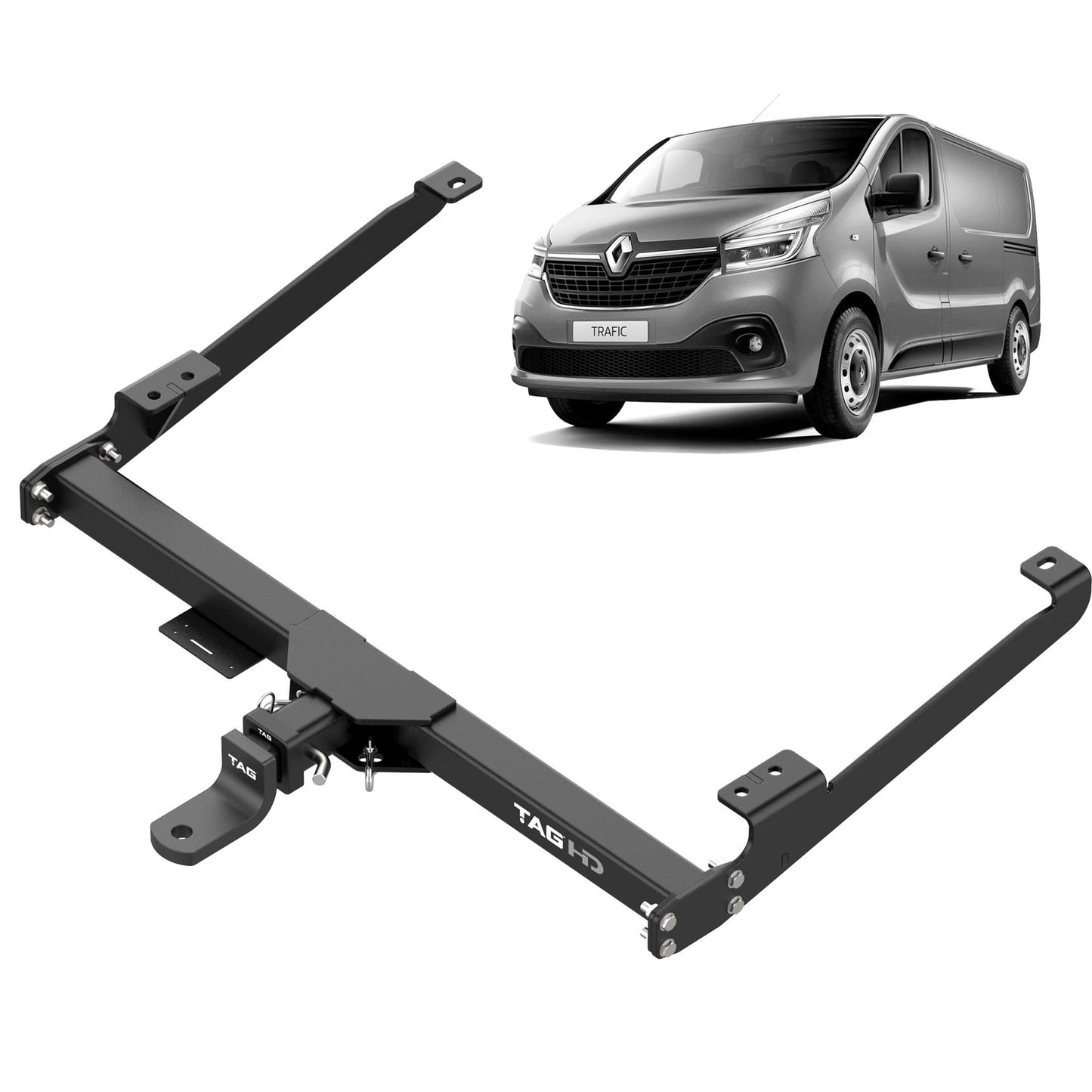 TAG Heavy Duty 3 Piece Towbar Kit Class 4 T7P757-K102