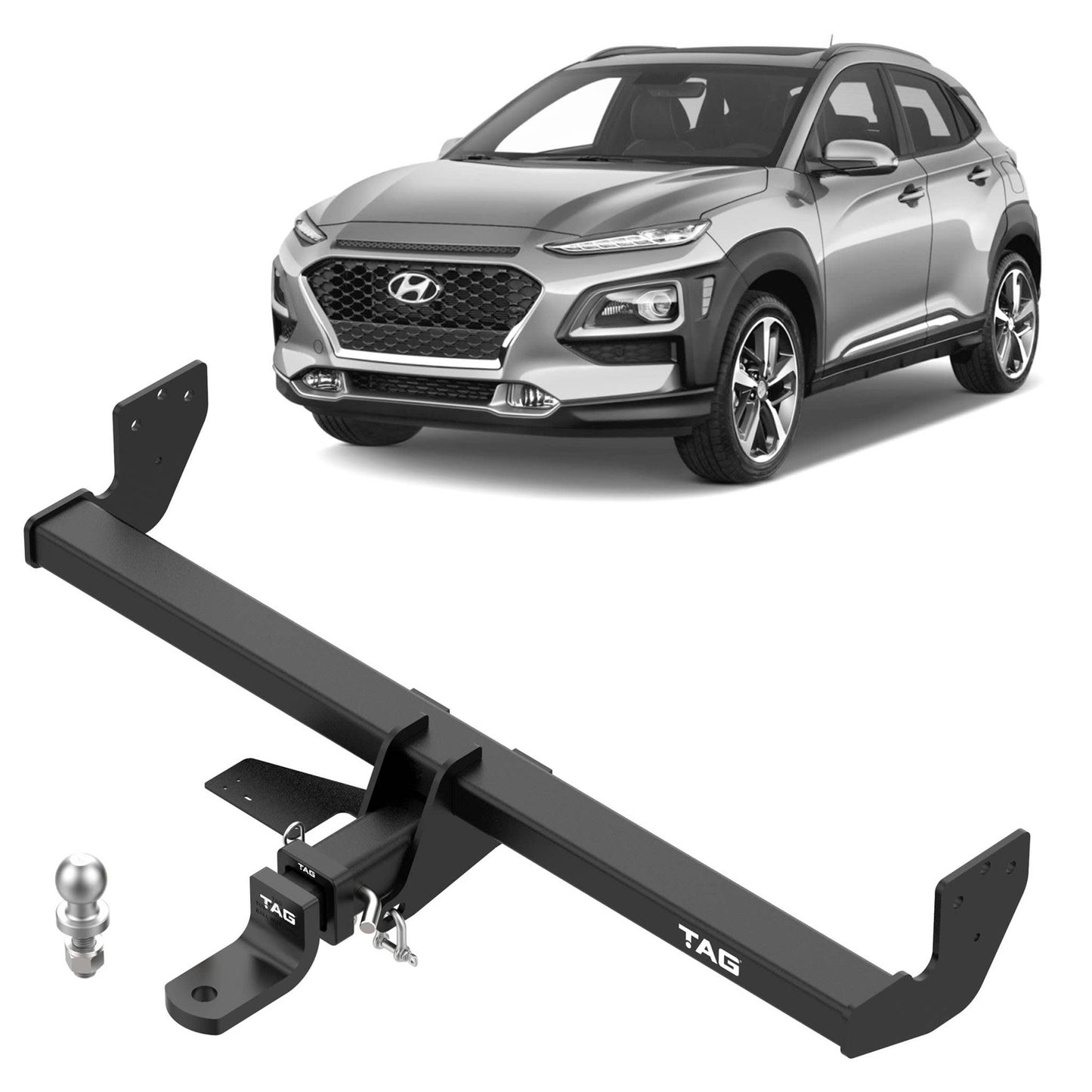 TAG Heavy Duty 3 Piece Towbar Kit Class 4 T7Z801-K101