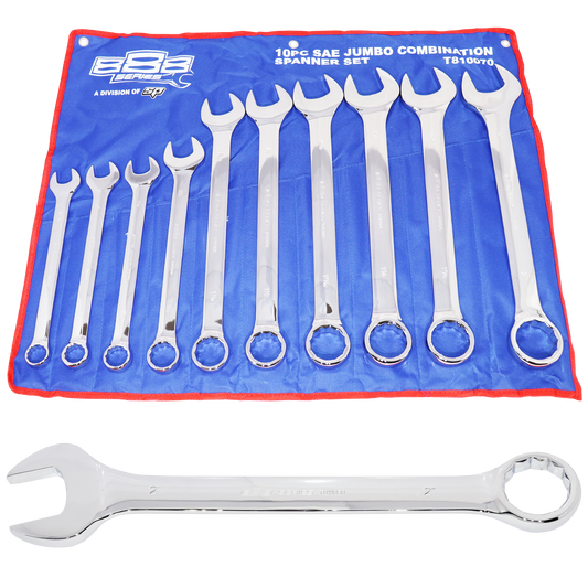 888 Tools by SP Tools Spanner Set ROE SAE Jumbo 10pc T810070