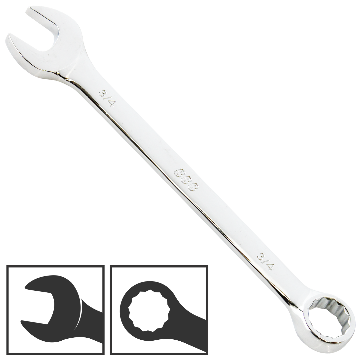 888 Tools by SP Tools Spanner ROE SAE 1/4" T812051
