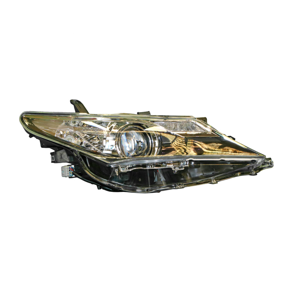 APG All Crash Halogen Electric Adjust Head Lamp Drivers Side Certified Suits Toyota Corolla ZRE182R 2012 to 2015 TCR-21030RHQ