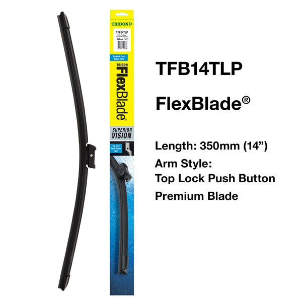 Tridon Flexblade Tl Push Btn 350mm 14In TFB14TLP