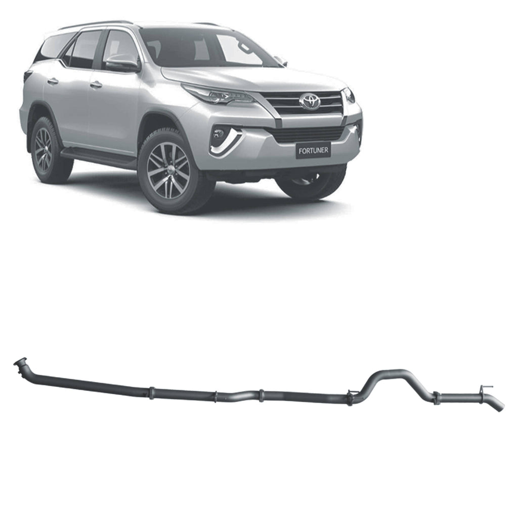 Redback Extreme Duty Exhaust 3in DPF Back (No Cat & No Muffler/Pipe Only) TFX49100-PO