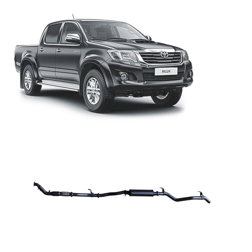Redback Extreme Duty Exhaust 3in Turbo Back (With Cat & Resonator)&nbsp; THX42200-CR