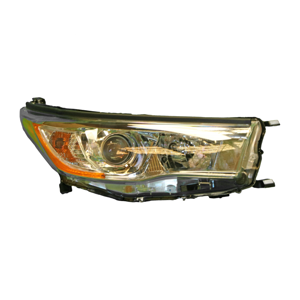 APG All Crash Halogen Head Lamp Drivers Side OEM Suits Toyota Kluger GX/GXL GSU50R/GSU55R 2013 to 2016 TKL-21030RHG