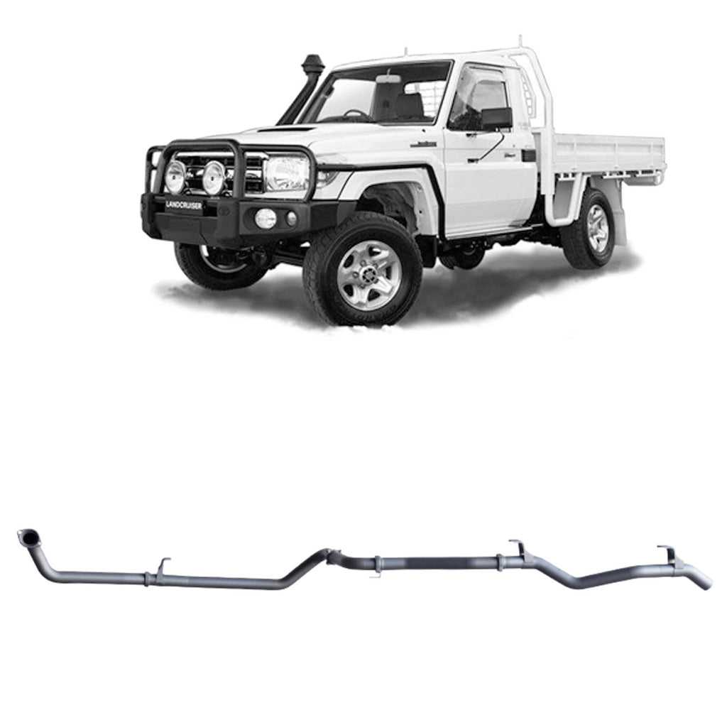 Redback Extreme Duty Exhaust 3in Dump Pipe Back (No Cat & No Muffler/Pipe Only) TLX40800-PO