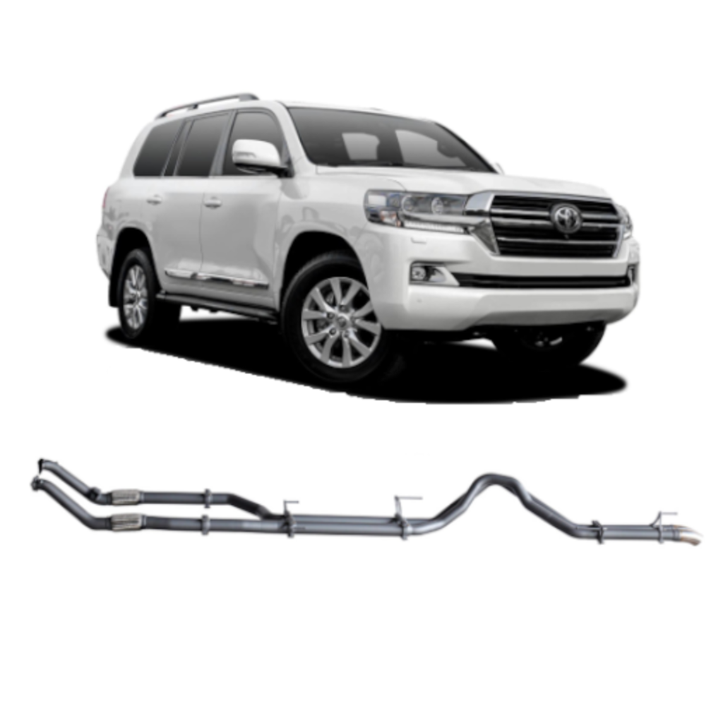Redback Extreme Duty Exhaust  3in Twin Turbo Back (No Cat & No Muffler/Pipe Only) TLX440700-PO