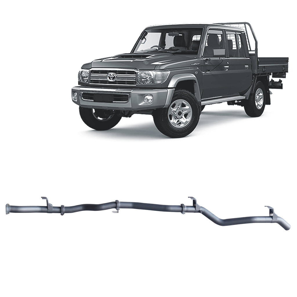 Redback Extreme Duty Exhaust 3in DPF Back (No Cat & No Muffler/Pipe Only) TLX441500-PO