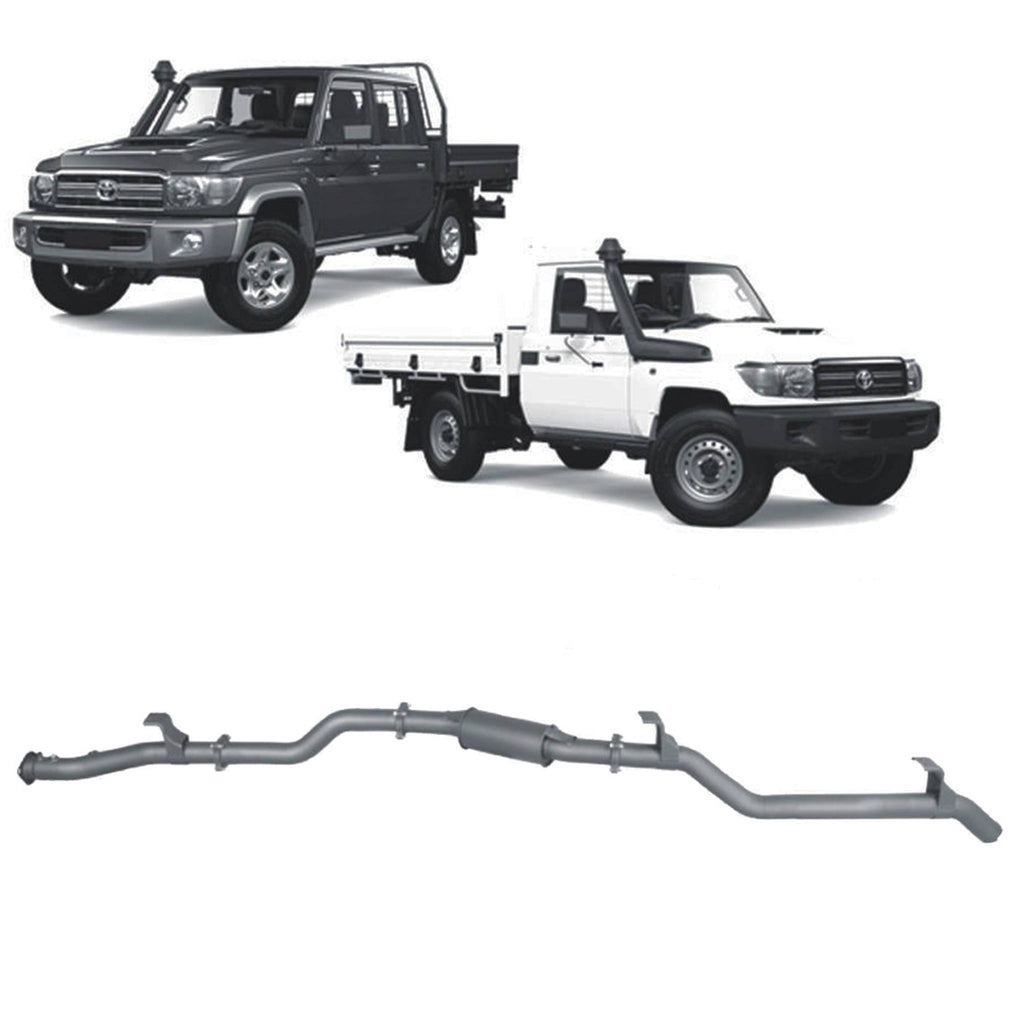 Redback Extreme Duty Exhaust 3in DPF Back (No Cat With Resonator) TLX441500-PR
