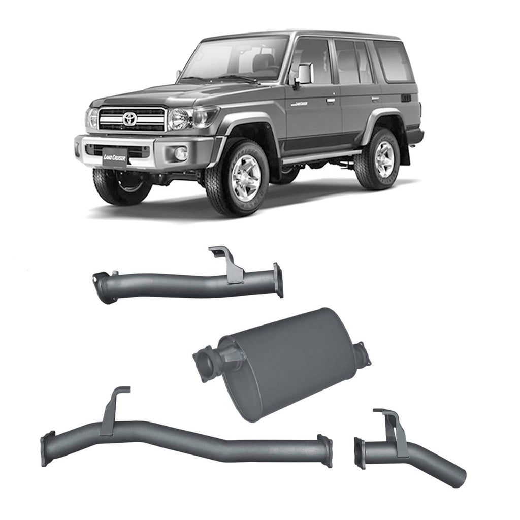 Redback Extreme Duty Exhaust 3in DPF Back (No Cat With Large Muffler) TLX442400-PM