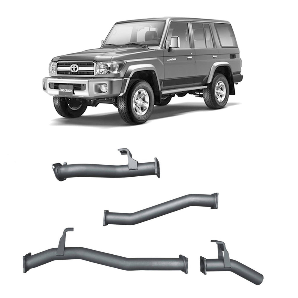 Redback Extreme Duty Exhaust 3in DPF Back (No Cat & No Muffler/Pipe Only) TLX442400-PO