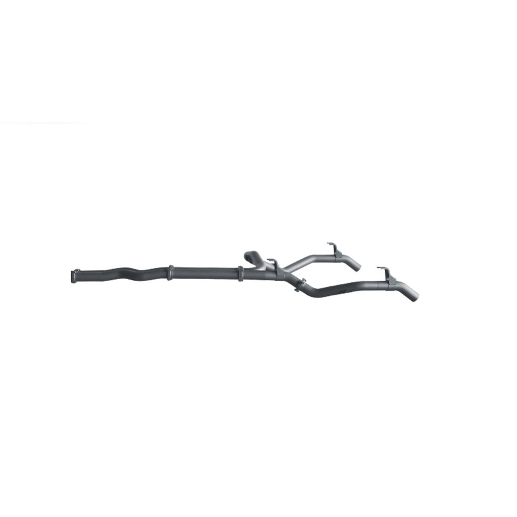 Redback Extreme Duty Exhaust 3in Twin DPF Back (No Cat & No Muffler/Pipe Only) TLX442500-PO