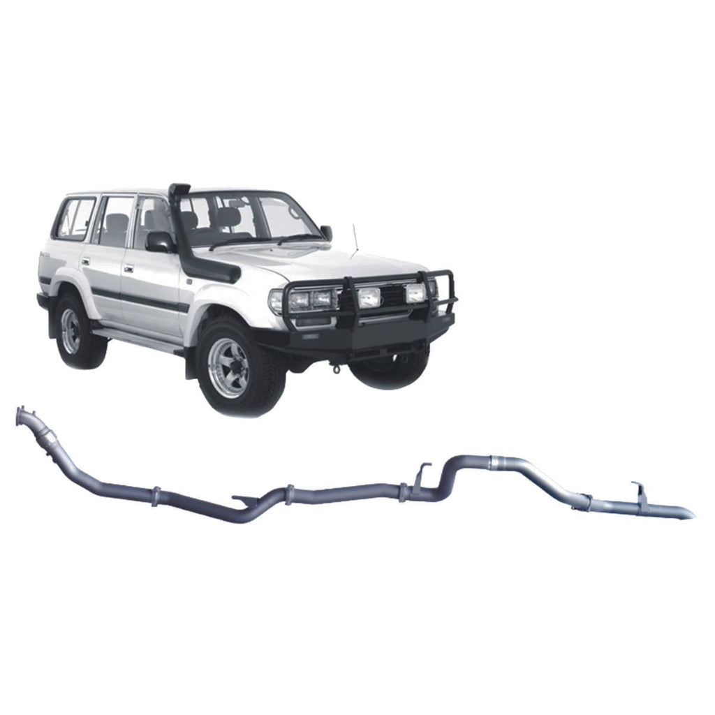 Redback Extreme Duty Exhaust 3in Turbo Back (No Cat & No Muffler/Pipe Only) TLX44300-PO