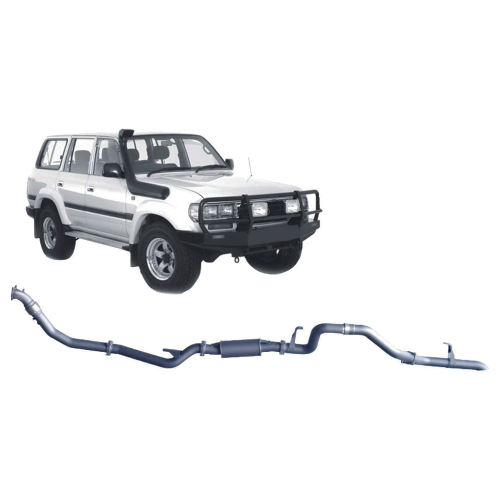 Redback Extreme Duty Exhaust 3in Turbo Back (No Cat With Resonator) TLX44300-PR