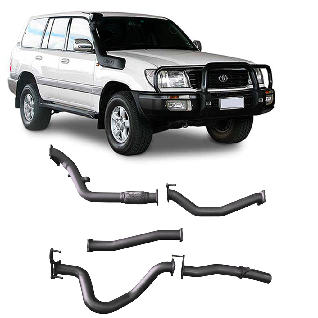 Redback Extreme Duty Exhaust 3in Turbo Back (No Cat & No Muffler/Pipe Only) TLX44900-PO