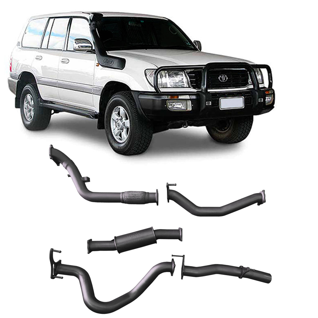 Redback Extreme Duty Exhaust 3in Turbo Back (No Cat With Resonator) TLX44900-PR
