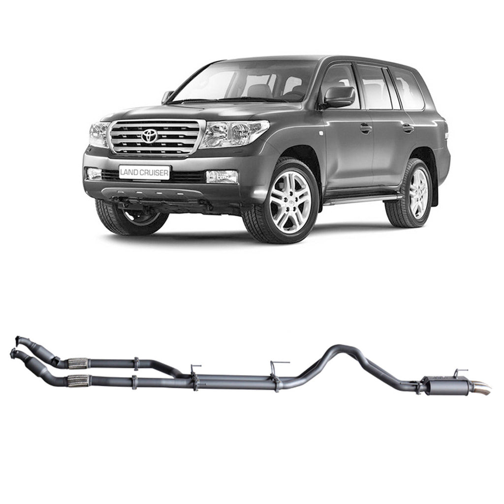 Redback Extreme Duty Exhaust  3in Twin Turbo Back (With Cat & Resonator)&nbsp; TLX45900-CR