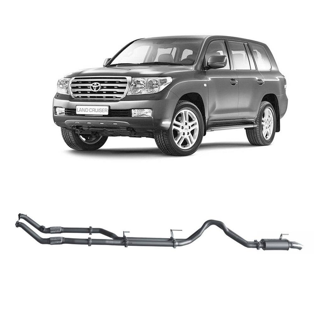 Redback Extreme Duty Exhaust  3in Twin Turbo Back (No Cat With Resonator) TLX45900-PR