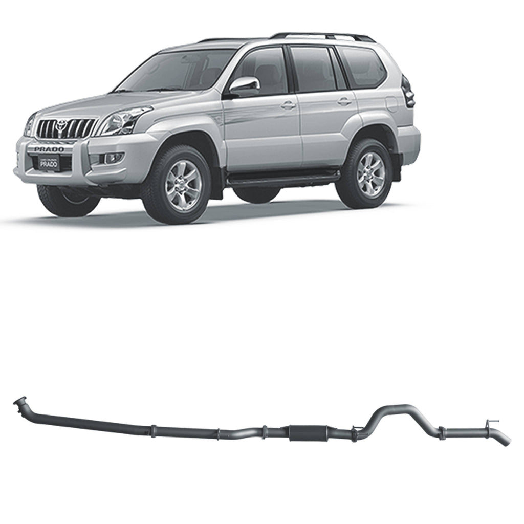 Redback Extreme Duty Exhaust 3in Dump Pipe Back (No Cat With Resonator) TPX43400-PR