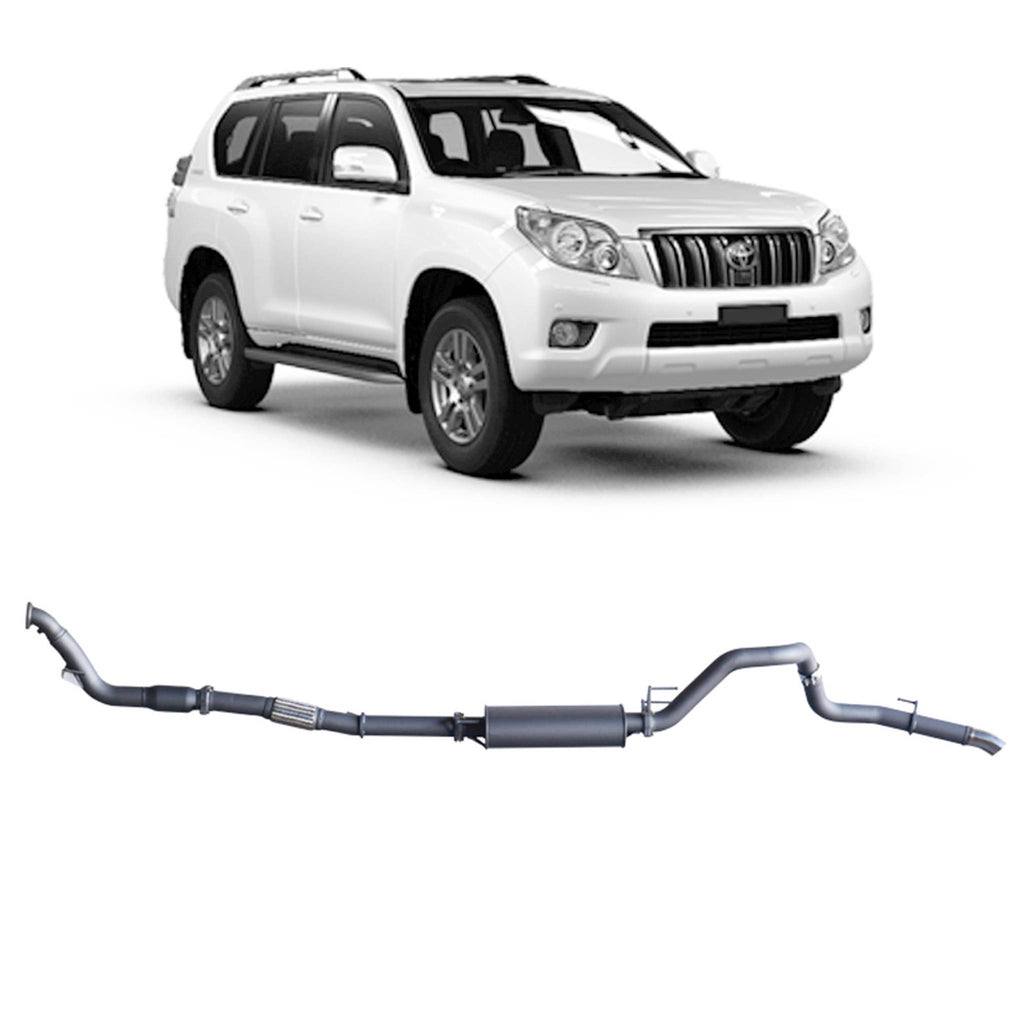 Redback Extreme Duty Exhaust 3in Turbo Back (With Cat & Large Muffler) TPX43800-CM