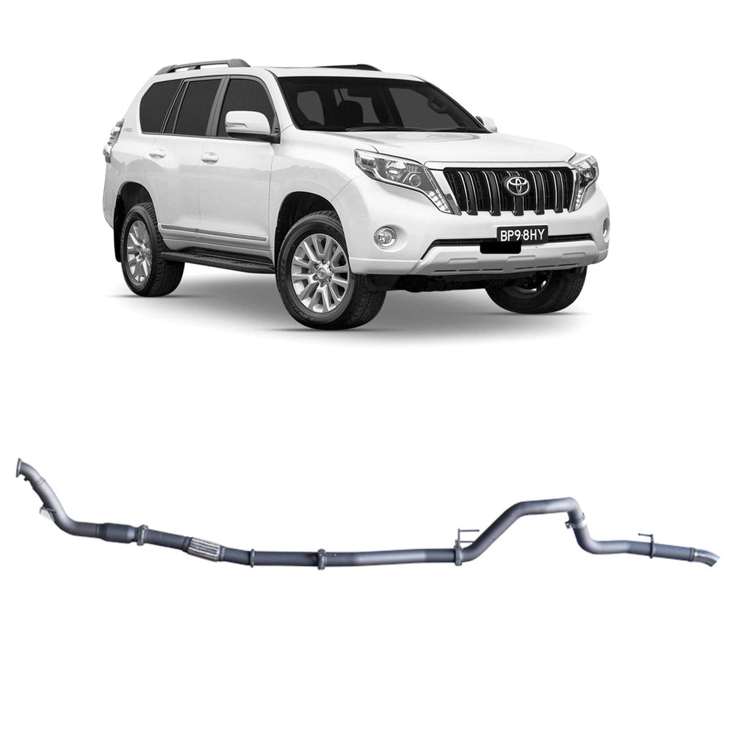 Redback Extreme Duty Exhaust 3in Turbo Back (With Cat & No Muffler/Pipe Only) TPX43800-CP