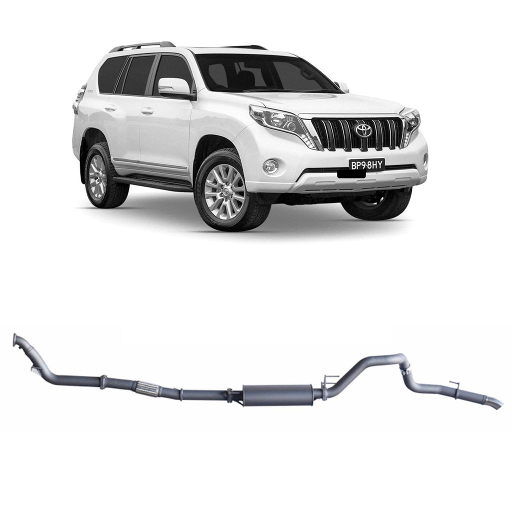 Redback Extreme Duty Exhaust 3in Turbo Back (No Cat With Large Muffler) TPX43800-PM