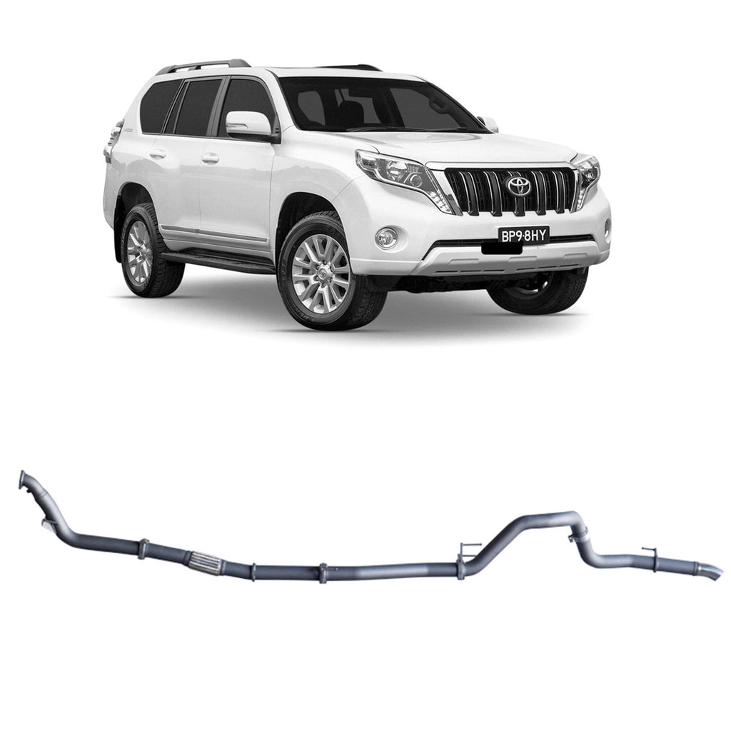 Redback Extreme Duty Exhaust 3in Turbo Back (No Cat & No Muffler/Pipe Only) TPX43800-PO