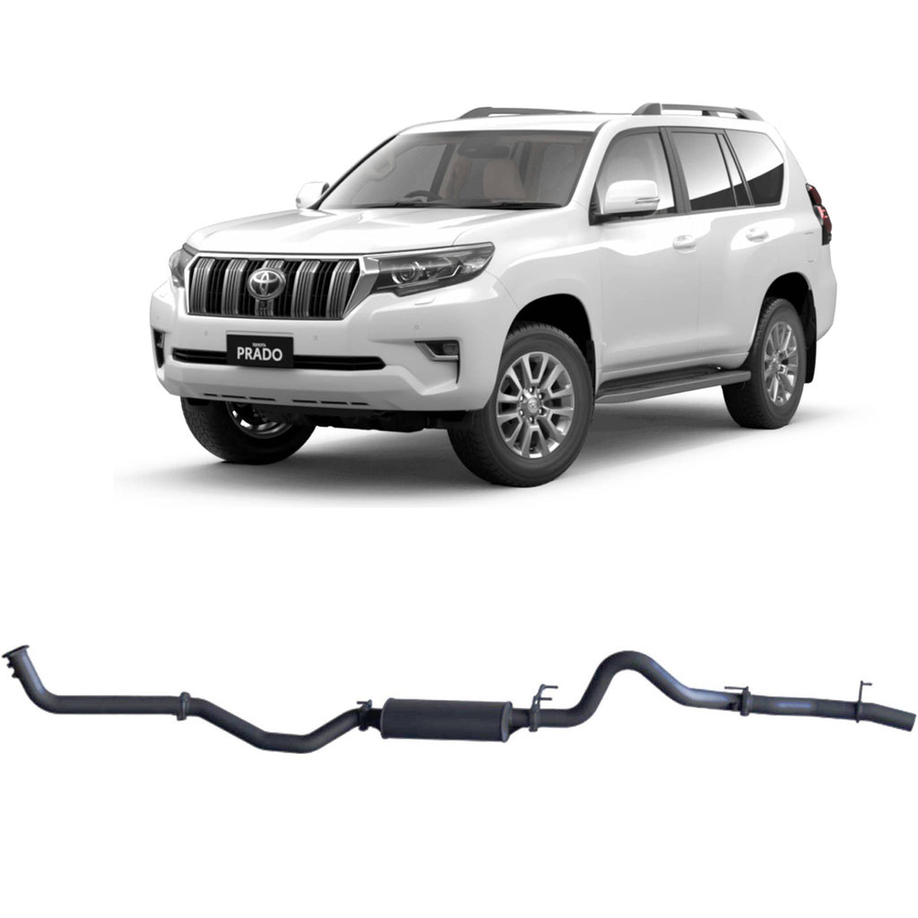 Redback Extreme Duty Exhaust 3in DPF Back (No Cat With Large Muffler) TPX49400-PM