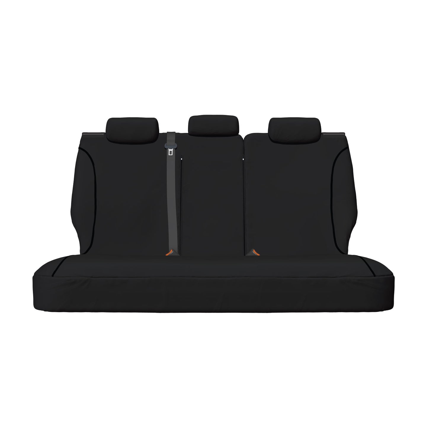 Sperling Tradies Canvas Rear Black Seat Covers Suits Navara 2015-2017 RM5007TRB
