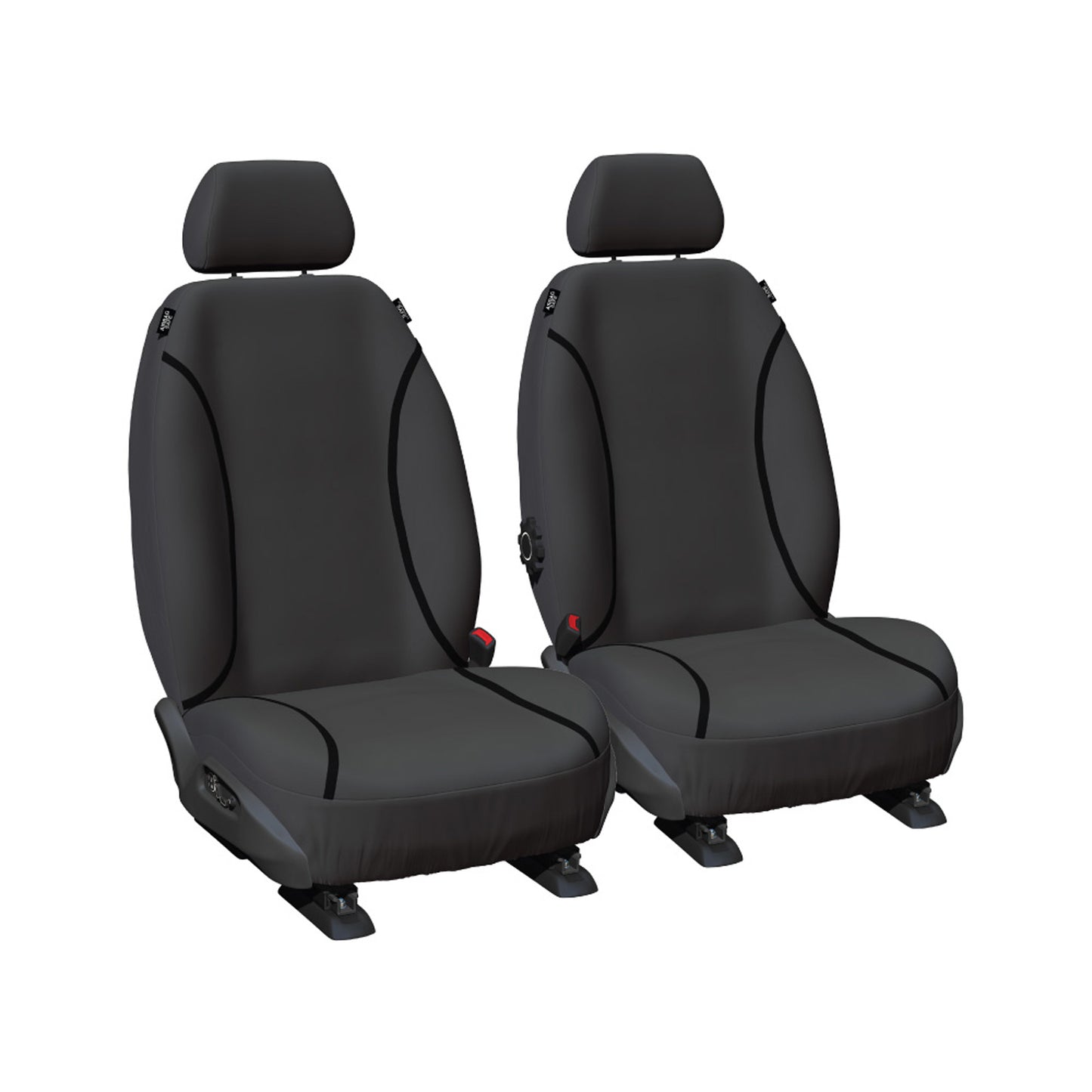 Sperling Tradies Canvas Front Grey Seat Covers Suits BT50, Ranger 2007-2011 RM1167TRG