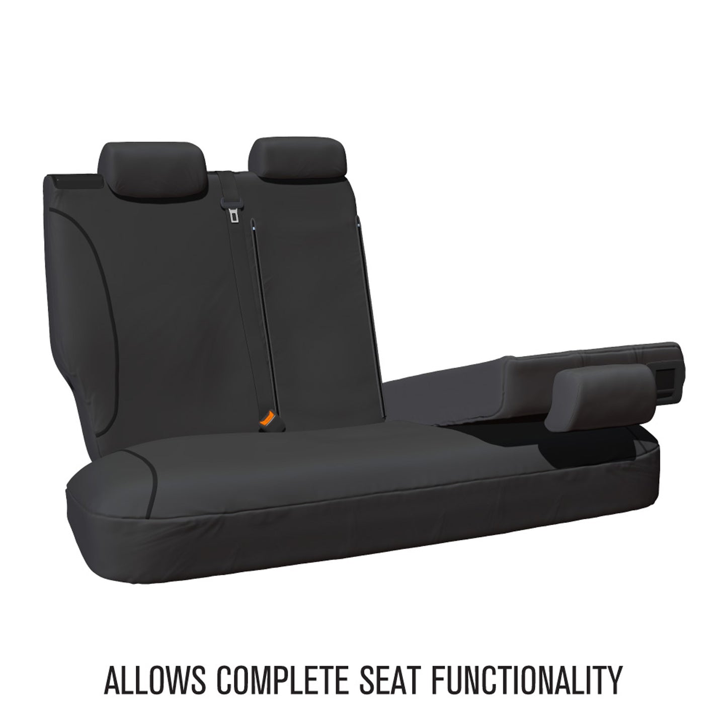 Sperling Tradies Canvas Rear Grey Seat Covers Suits Colorado, Rodeo, DMax  2003-2012 RM5064TRG