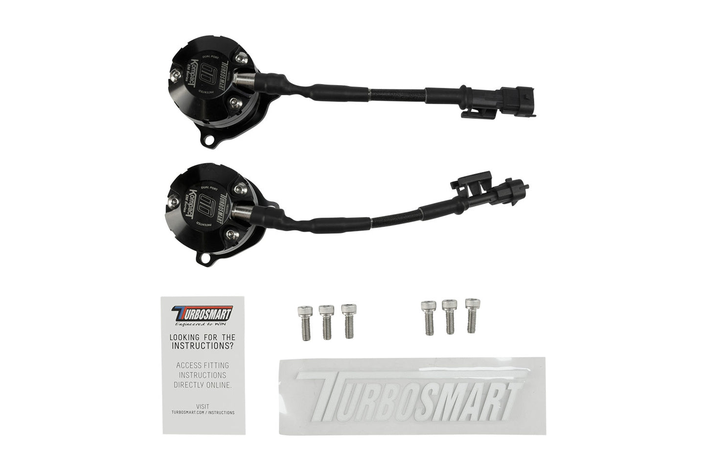 Turbosmart BOV Kompact Dual Port VR31 Ferrari 488 TS-0223-1065