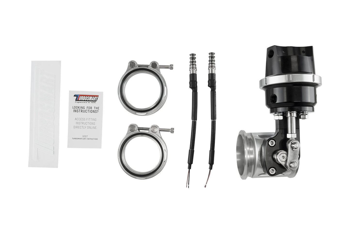 Turbosmart PBG50CG Boostgate Compressed Gas (Solenoid) 7PSI Black TS-0265-1252