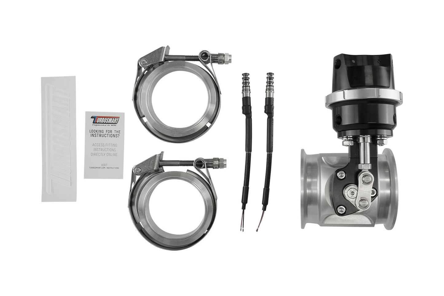 Turbosmart PBG76CG Boostgate Compress Gas (Solenoid) 7PSI Black TS-0267-1252