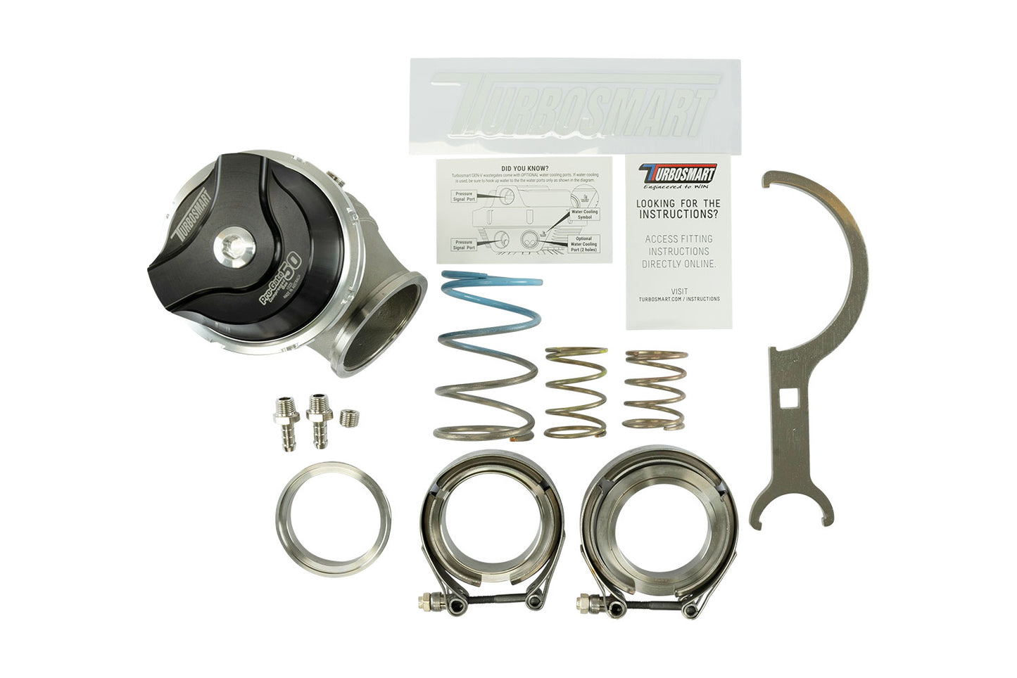 Turbosmart GenV WG50CG ProGate50 Compressed Gas 7psi Black TS-0554-1242