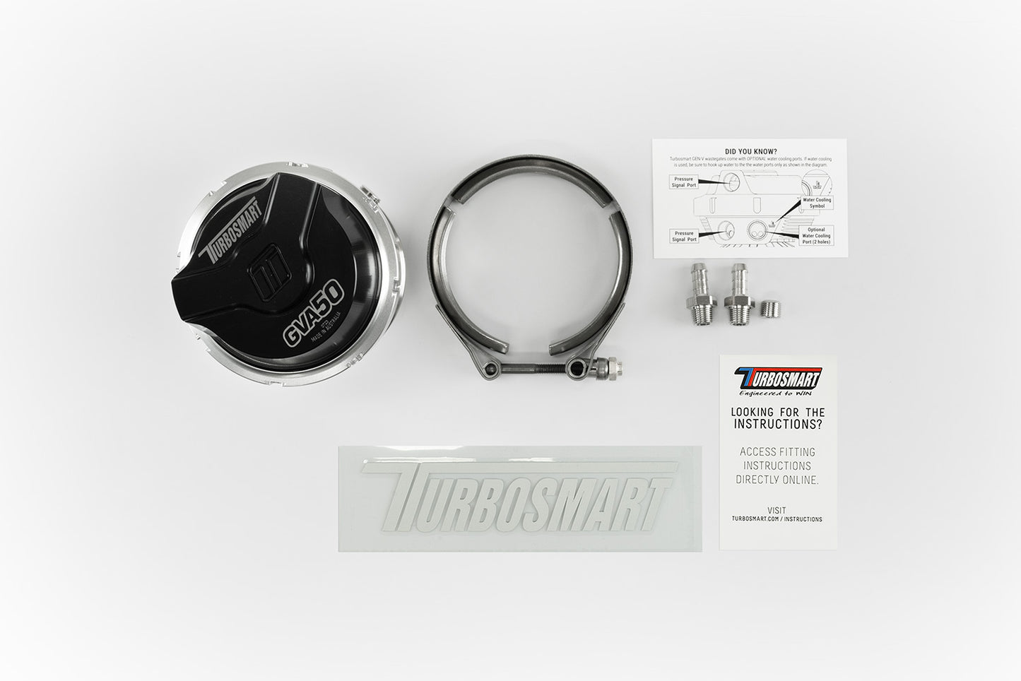 Turbosmart Gas Valve Actuator 50 14psi Black TS-0554-1712