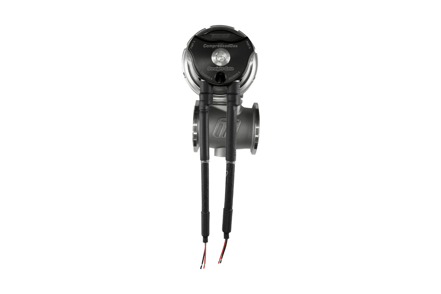 Turbosmart PSG40CG Pneumatic StraightGate40 Compressed Gas (Solenoid) 7psi Black TS-0563-1252
