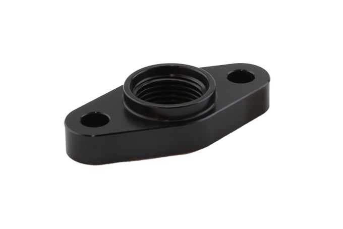 Turbosmart Billet Turbo Drain adapter w/ Silicon O-ring 52mm T3/T4