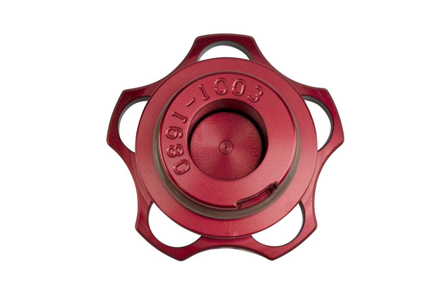 Turbosmart Oil Cap - Notch - LS - Red TS-0891-0274