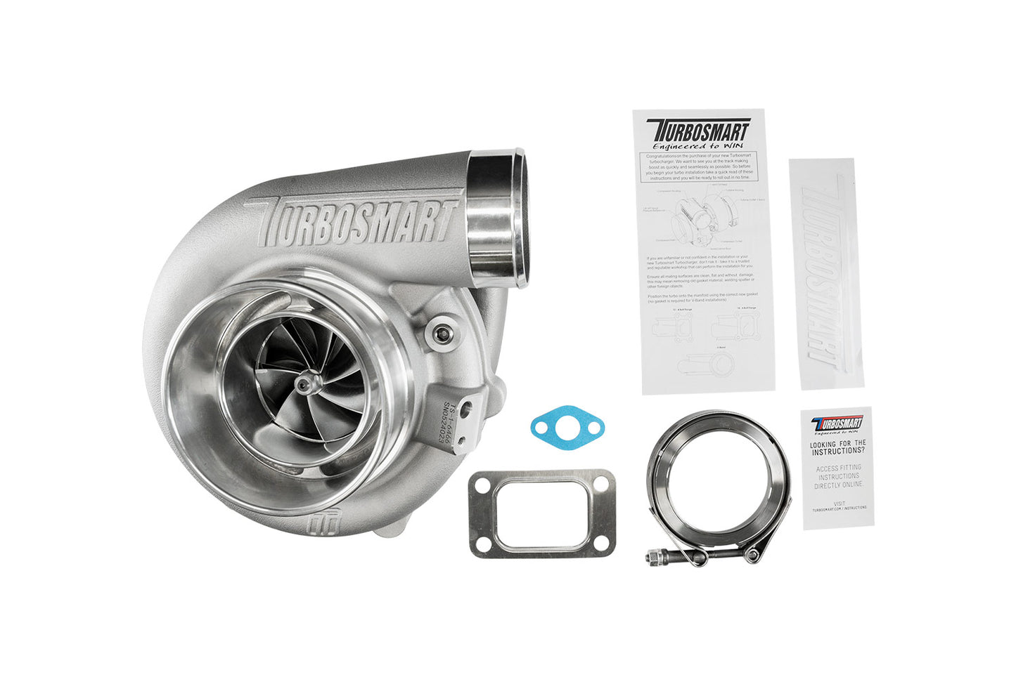 Turbosmart TS-1 Turbocharger 6466 T3 0.63AR Externally Wastegated TS-1-6466B-T3063E