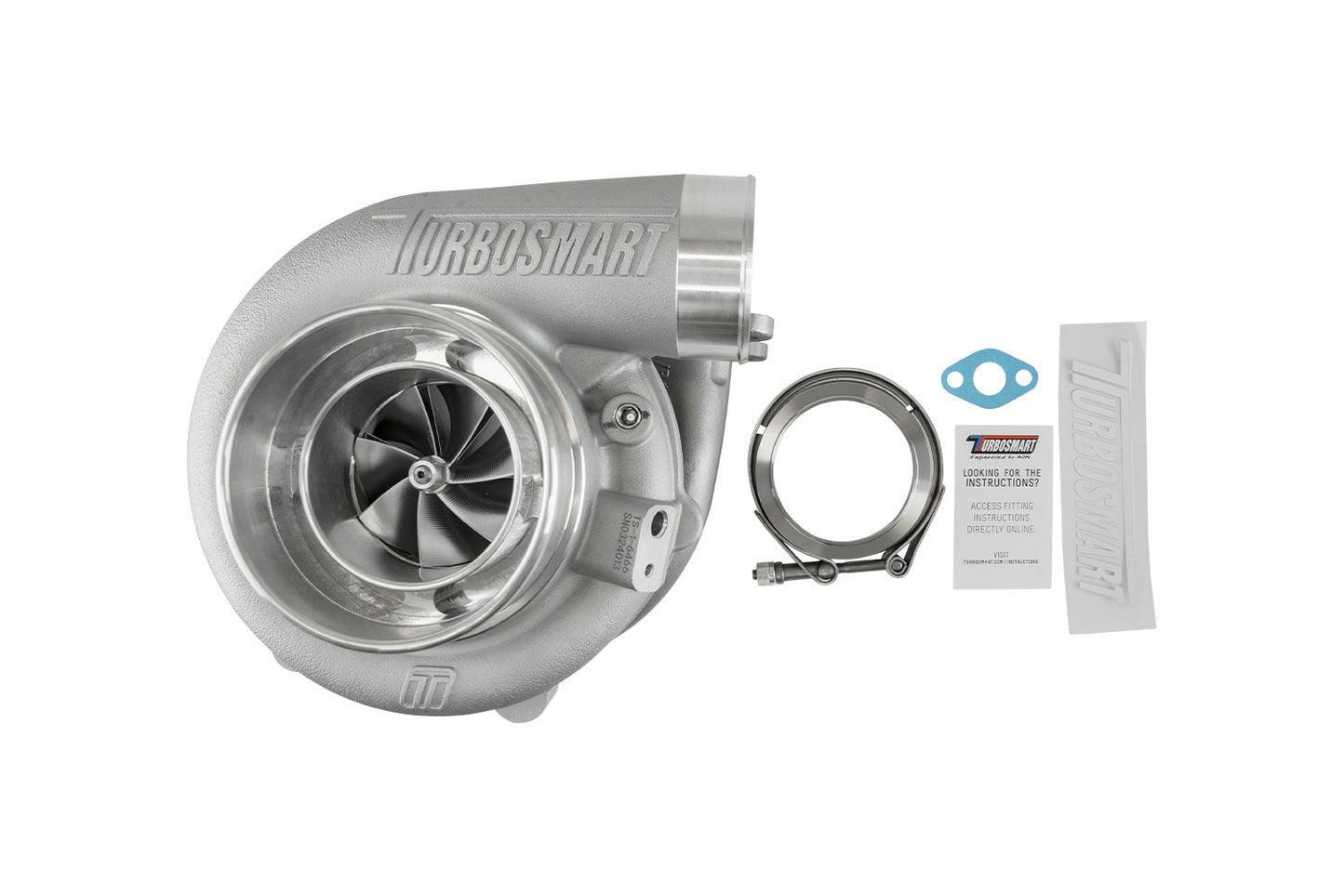 Turbosmart TS-1 Turbocharger 6466 T4 Divided 1.00AR Externally Wastegated TS-1-6466B-D4100E