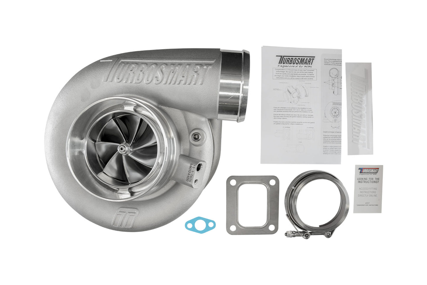 Turbosmart TS-1 Turbocharger 7675 T4 0.96AR Externally Wastegated TS-1-7675C-T4096E
