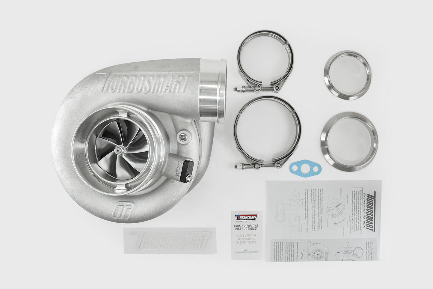 Turbosmart TS-1 Turbocharger 7675 V-Band 0.96AR Externally Wastegated TS-1-7675C-VB096E