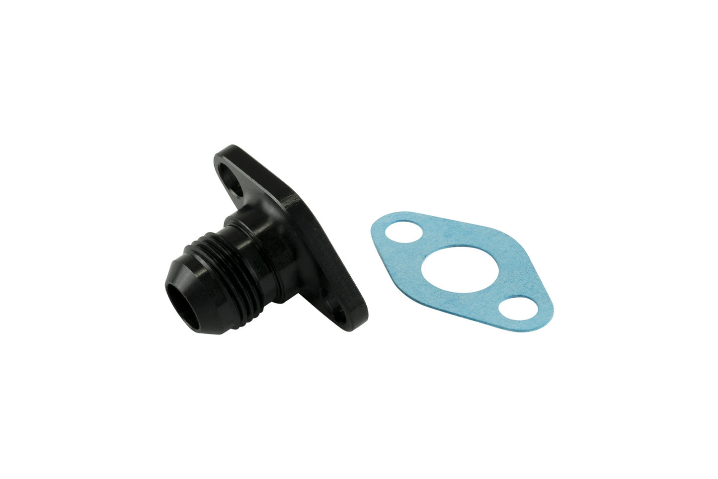 Turbosmart 38.1mm 10AN Oil Drain Black TS-199-3006