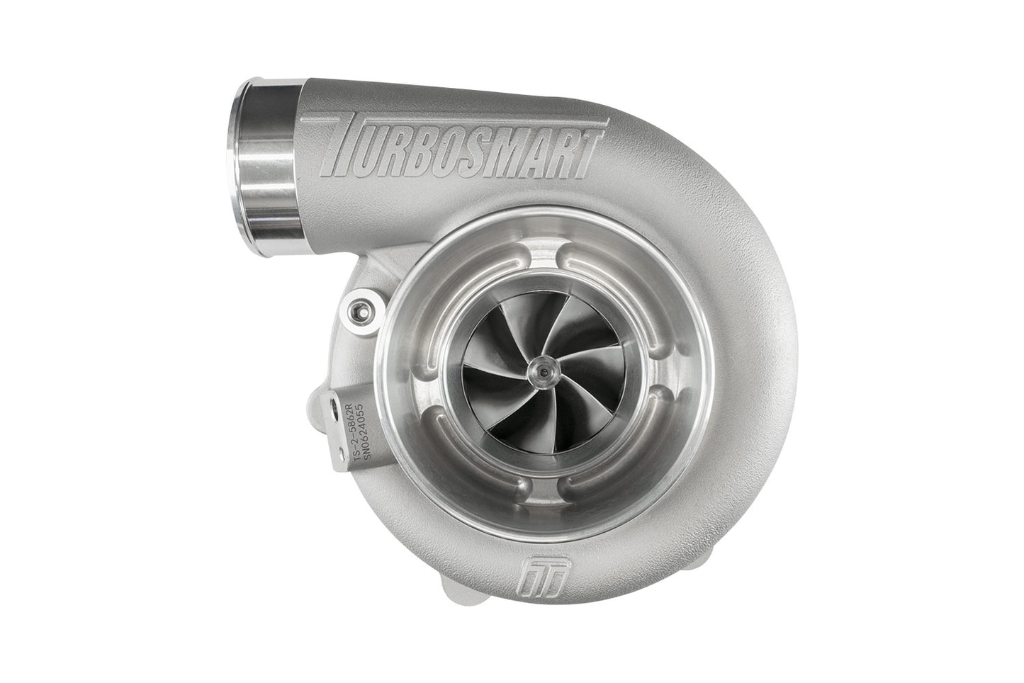 Turbosmart TS-2 Turbocharger (Water Cooled) 5862 V-Band Reverse Rotation 0.82AR Externally Wastegated TS-2-5862B-VR082E