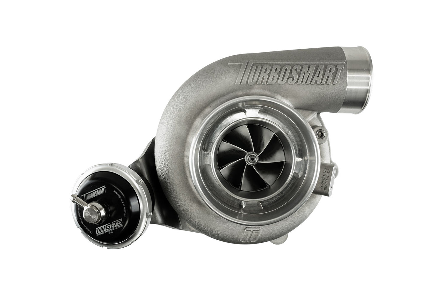 Turbosmart TS-2 Turbocharger (Water Cooled) 6466 V-Band 0.82AR Internally Wastegated TS-2-6466B-VB082I